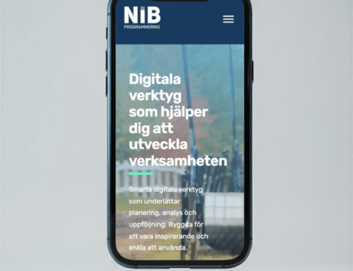 Ny webbplats för NIB Programmering